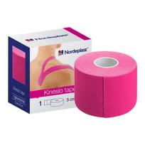NORDEPLAST Kineziologijos juosta rožinė 5cmx5m, 1 vnt.
