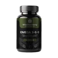 VitalHarmony Omega 3-6-9 Minkštos tabletės N90