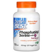 Doctor's Best Fosfatidilserinas su SerinAid 100 mg - 120 Veg kapsulių
