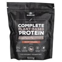 Solve Labs visaverčiai augalinės kilmės baltymai, Salty Caramel - 500 g