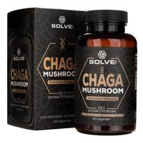 Solve Labs Chaga grybų Inonotus Obliquus - 60 kapsulių
