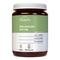 Vitaler's Plačiųjų pupelių ekstraktas (L-DOPA) 500 mg - 60 kapsulių