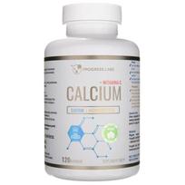 Progress Labs Kalcis + vitaminas C - 120 kapsulių