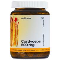 Wellbear Cordyceps 500 mg - 60 kapsulių