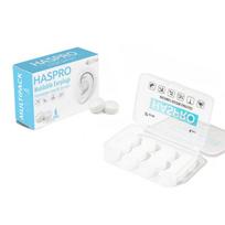 Haspro MOLD 6P Balti lieti ausu kištukai - 6 poros
