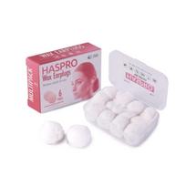 Haspro Vaškiniai ausu kištukai - 6 poros