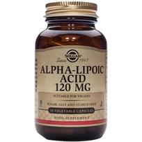 Solgar Alfa lipoine rugštis 120 mg - 60 kapsuliu