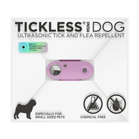 Tickless Pet Mini ultragarsinis erkių atbaidymo prietaisas - Violetinės spalvos vargonai