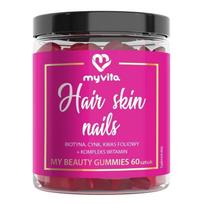 MyVita Plaukai, Oda, Nagai Citrusinių pektinų želė - 60 guminukų