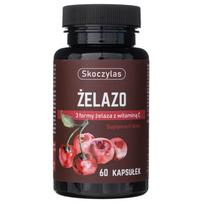 Skoczylas Geležis 3 formų su vitaminu C - 60 kapsulių