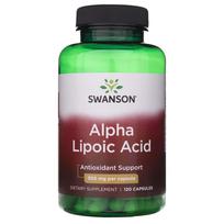 Swanson Alfa lipoinė rūgštis (ALA) 300 mg - 120 kapsulių