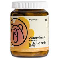 Wellbear Vitamin C with Rose Hip 1000 mg - 60 kapsulių