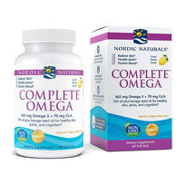 Nordic Naturals Omega-3 Lemon 565 mg + GLA 70 mg - 60 minkštosios kapsulės