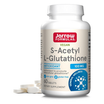 Jarrow Formulas S-Acetyl L-Glutathione 100 mg - 60 tablečių