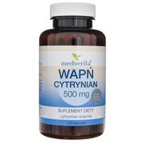 Medverita Calcium Citrate 500 mg - 120 kapsulių