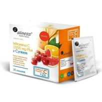 Aliness Vitaminas C 1000 mg plius su cinku - 30 paketėlių