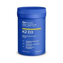 Formeds Bicaps K2 D3 - 60 kapsulių