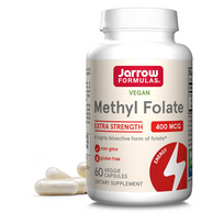 Jarrow Formulas Metilo folio rūgštis 400 mcg - 60 kapsulių