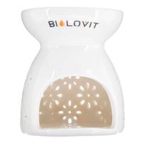 Bilovit keraminis aromatinis židinys eteriniams aliejams - baltas