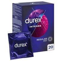 Durex Intense Regular Fit prezervatyvai - 20 vienetų