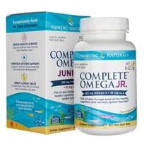 Nordic Naturals Complete Omega Junior, Lemon - 90 minkštųjų gelių