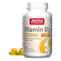 Jarrow Formulas Vitaminas D3 2500 TV - 100 minkštųjų gelių