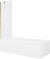 Vonia Mexen Vega su apdaila ir stiklo sienele, 150x70 cm + 60 cm