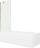 Vonia Mexen Vega su apdaila ir stiklo sienele, 160x70 cm + 70 cm
