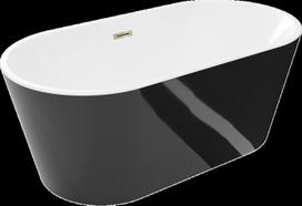 Vonia Mexen Luna, 150 x 75 cm, White/Black+Gold