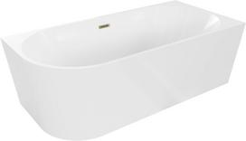 Vonia Mexen Mia, dešininė, 170 x 80 cm, White+Gold