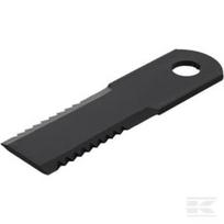 Šiaudų smulkintuvo peilis 175x50x4.5mm dantytas Ø20mm 134810N