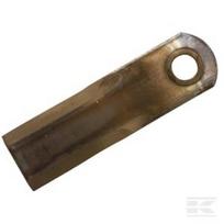Rotacinis šiaudų smulkintuvo peilis 175x50x4mm Ø20mm 0007558740KR