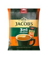 Tirpiosios kavos gėrimas JACOBS Original 3 in 1, maišelis, 20 x 12,6 g