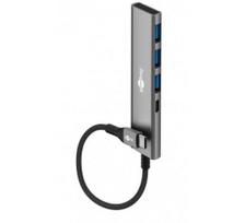 Goobay Slim 4-Port USB Hub, USB-C to USB-C/USB-A, 5Gbit/s | 76562