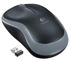 LOGITECH M185 wireless Notebook Mouse USB black grey