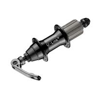 Galinė stebulė U-Link GL-B42R-DS/QR // 36H, V-Brake stabdžiai, kasetė, 135 mm (juoda)