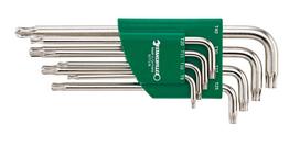 Raktų komplektas su Torx antgaliais Stahlwille 96432700; 8 vnt.
