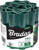 Bradas Banguotas vejos apvadas 9 m x 25 cm žalias