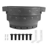 HL MP70C Plastikinis 6 speneliai 38L Didelės talpos veršelių pieno šėrimo kibiras galvijams, avims, gyvuliams(6