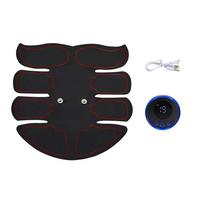 Wireless Abdominal Trainer Body Slimming Massager Fitness Trainer for The Muscles Exercise USB Charging Household Men Women USB Charging