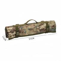 Karinis Taktinis Šaudymo Kilimėlis Didelio Dydžio Vandeniui Atsparus Kempingo Pagalvėlė Lauko Treniruočių Įranga Sulankstomas Nešiojamas Lauko Medžioklei