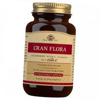 Cranberry Extract and Probiotics, Cran Flora with Probiotics, Solgar 60vegcaps (71313042) 60vcaps