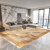 European Luxury Large Area Rug Living Room Marble Abstract Carpet Washable Bedroom Decoration Cloakroom Mats Non-slip Lounge Rug 60x90cm door mat