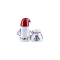 Iš keramikos žvakidė su Kalėdų motyvu Hammershøi Christmas Father Elf – Kähler Design