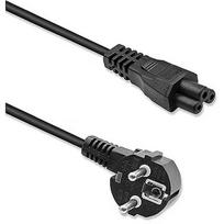 Qoltec Power cable SCHUKO IEC C5 clover 1.5m 50458