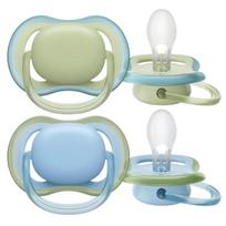 Philips Avent Ultra Air Čiulptukas,0-6 mėn., Berniukas - 2 vnt.