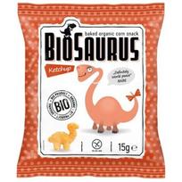 Mc LLOYD 's BioSaurus Kukurūzų traškučiai be gliuteno su kečupu - 15 g