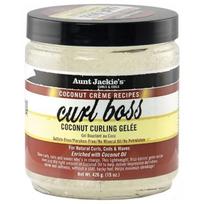 Aunt Jackie's Curl Boss kokosų aliejaus gelis garbanoms formuoti - 426 g