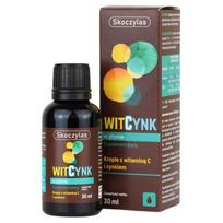 Skoczylas Liquid VITZINC, Vitaminas C + cinkas - 30 ml