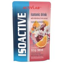 Activlab Isoactive Isotonic su šeivamedžio uogomis, Vyšnių žiedai su apelsinais - 31,5 g